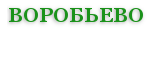 Проект в компании «Воробьево» (Калужская область)